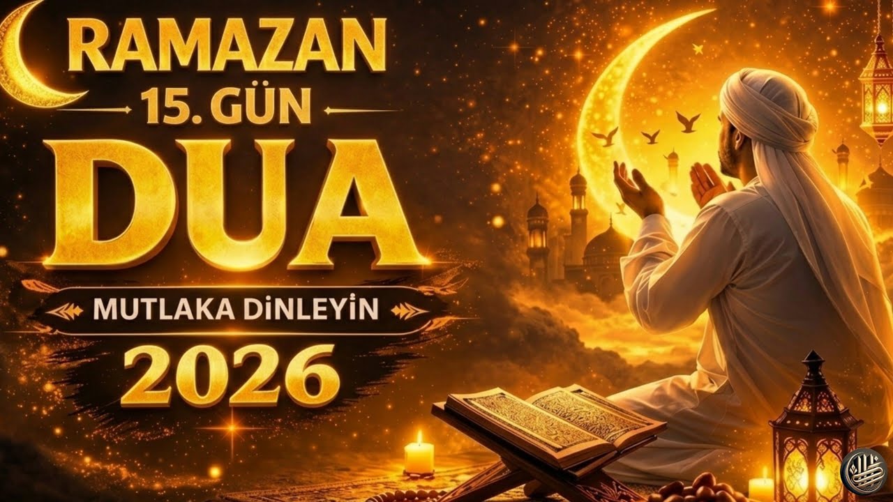 🌙Ramazan 15. Gün Duası – Bu Gece Mutlaka Dinleyin! 