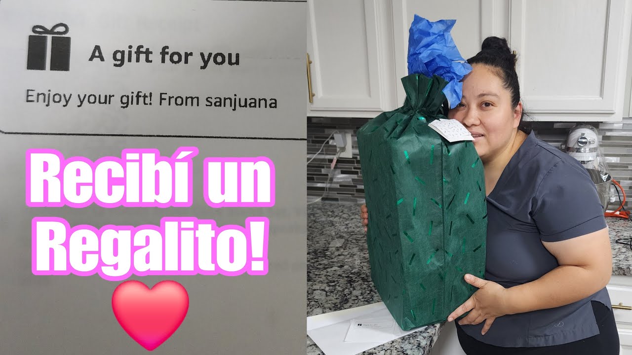AzulCakes está en vivo, recibí un 🎁 regalo de Sanjuana! GRACIAS ☺️