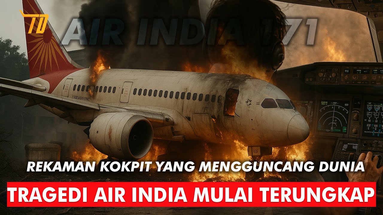 Tragedi Air India Mulai Terungkap, Rekaman Kokpit yang Mengguncang Dunia