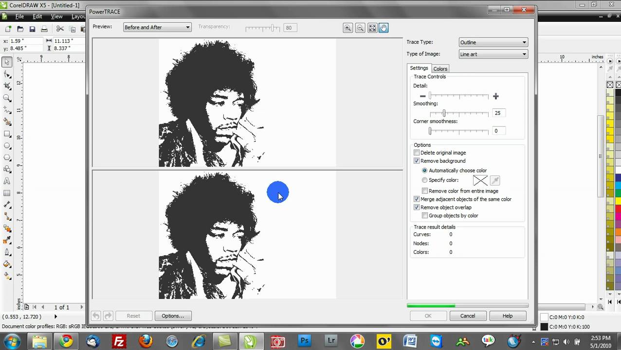 Free Corel Draw training videos: Pop Art Effect