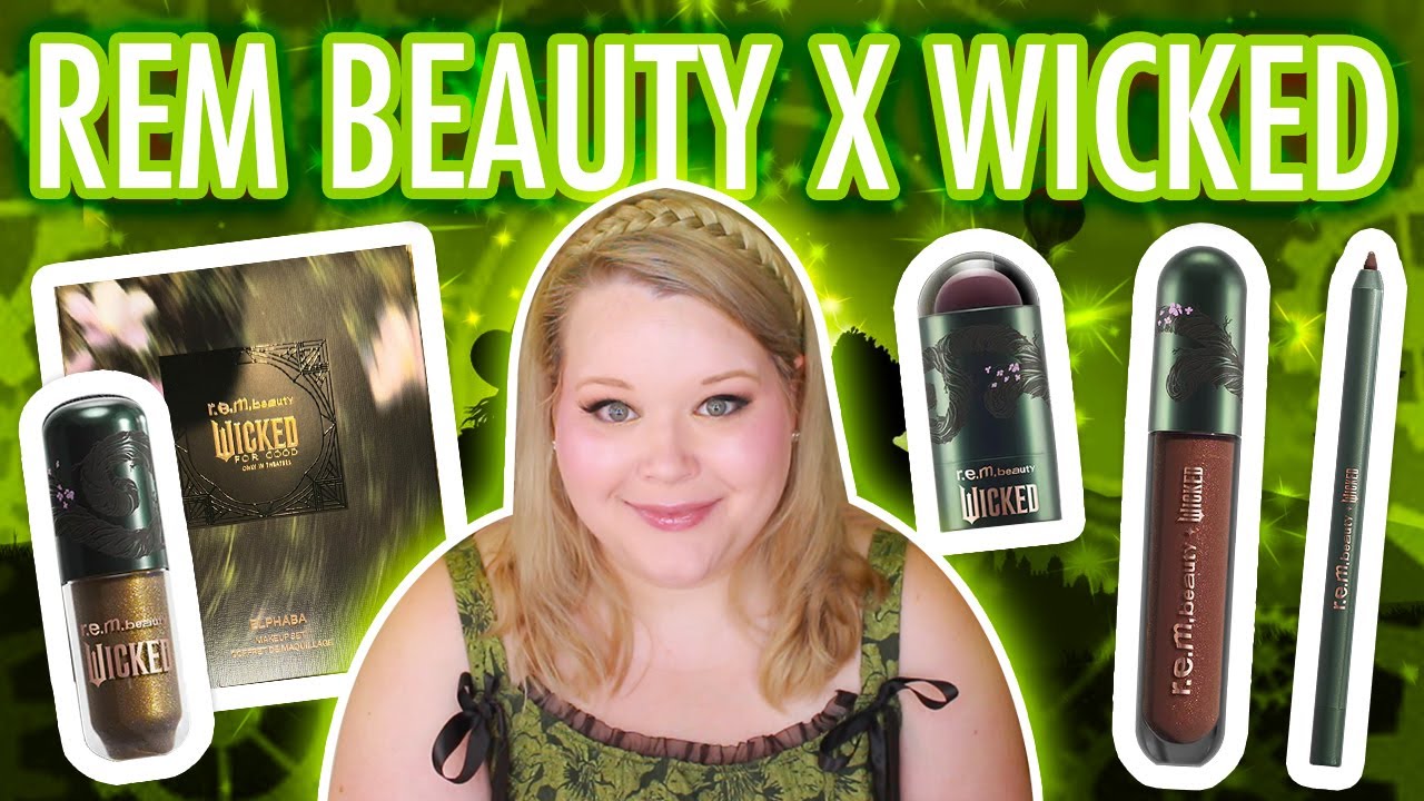 Набор REM BEAUTY x WICKED FOR GOOD ELPHABA | Обзор пробника
