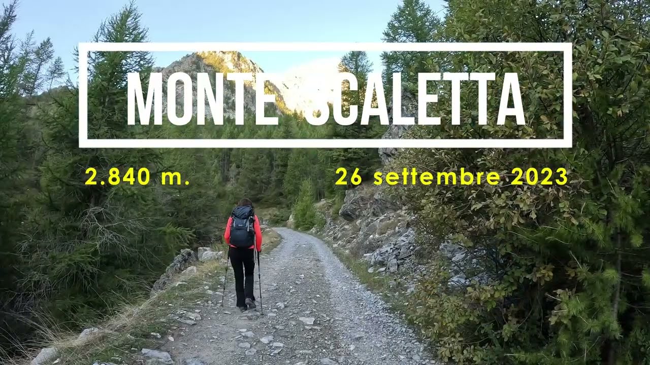 Monte Scaletta escursione ad anello Passo Peroni