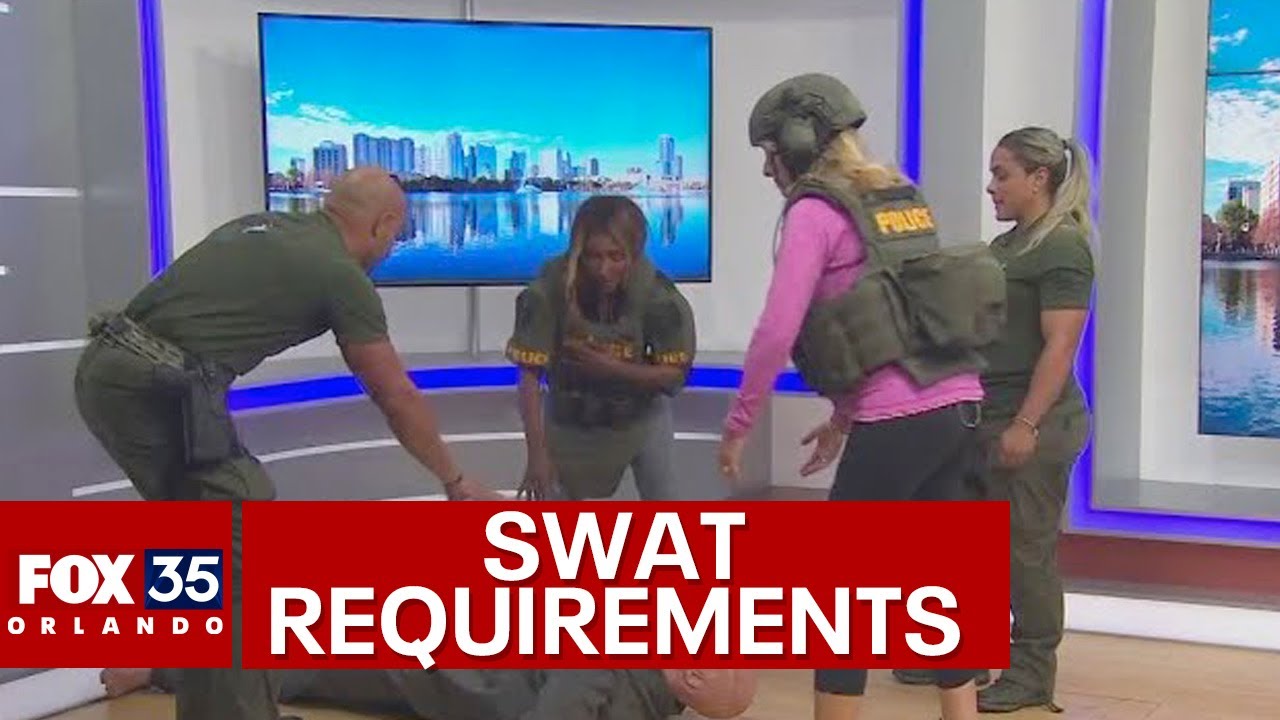 What does it take to be on a police SWAT team?