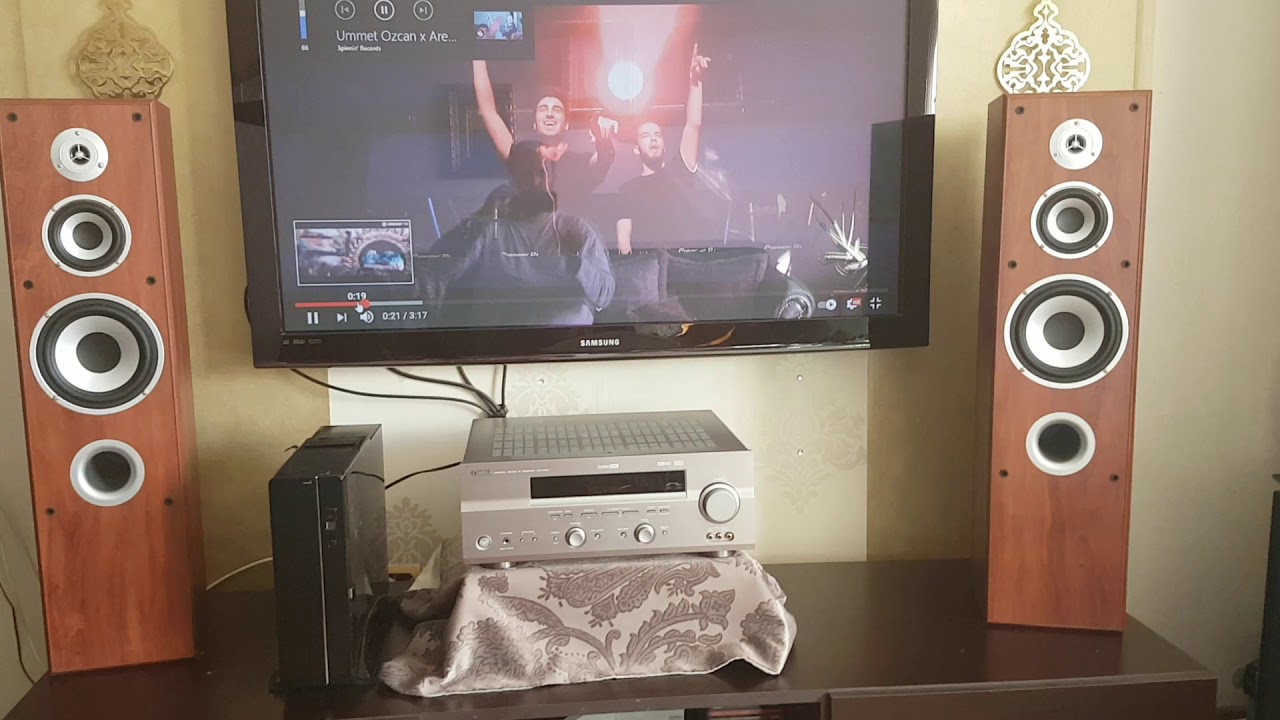 YAMAHA RX V557 / PJ ( JAMO ) SC 1000 VIDEO 3