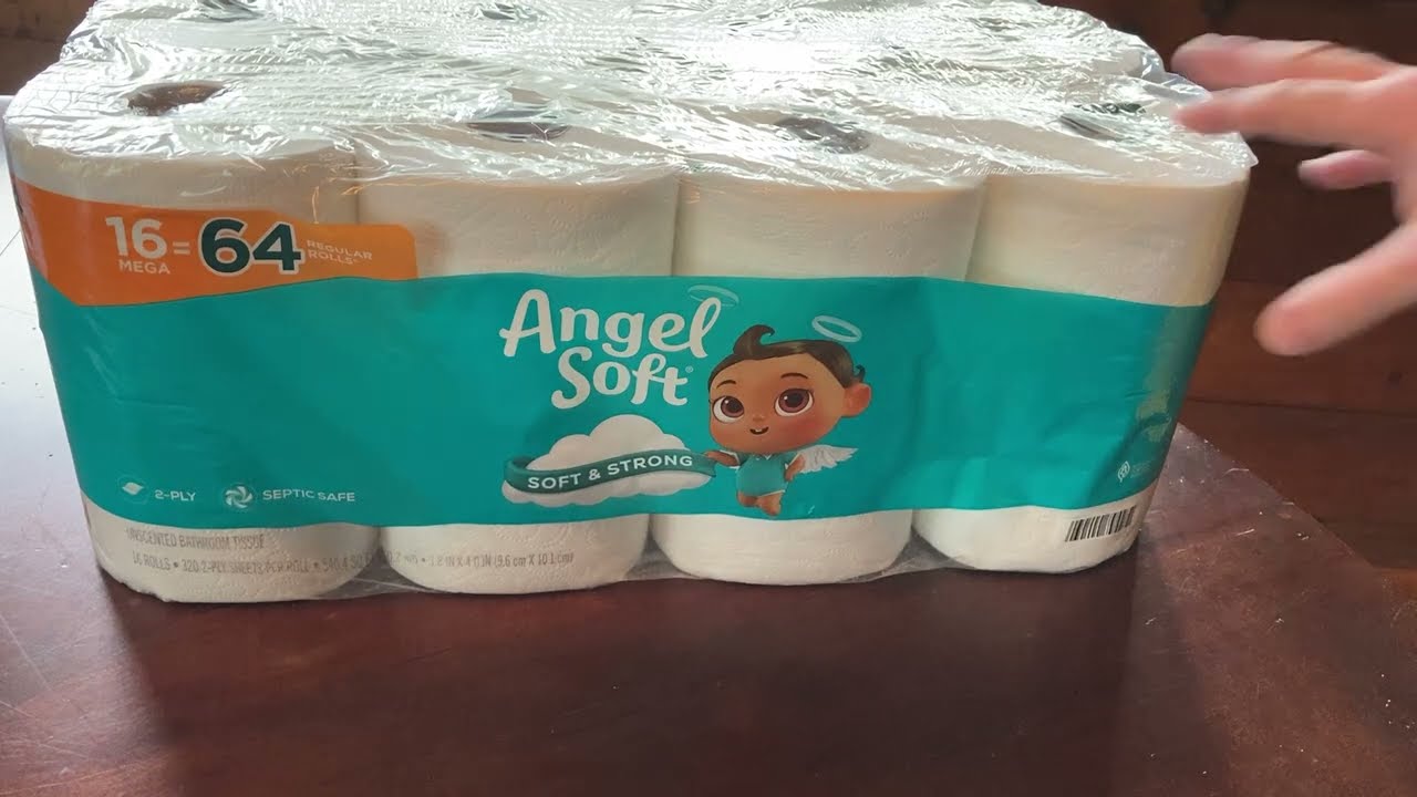 Angel Soft Toilet Paper - The MEGA ROLLS