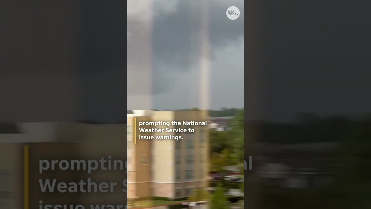 Severe storms pound Texas with flooding, funnel clouds