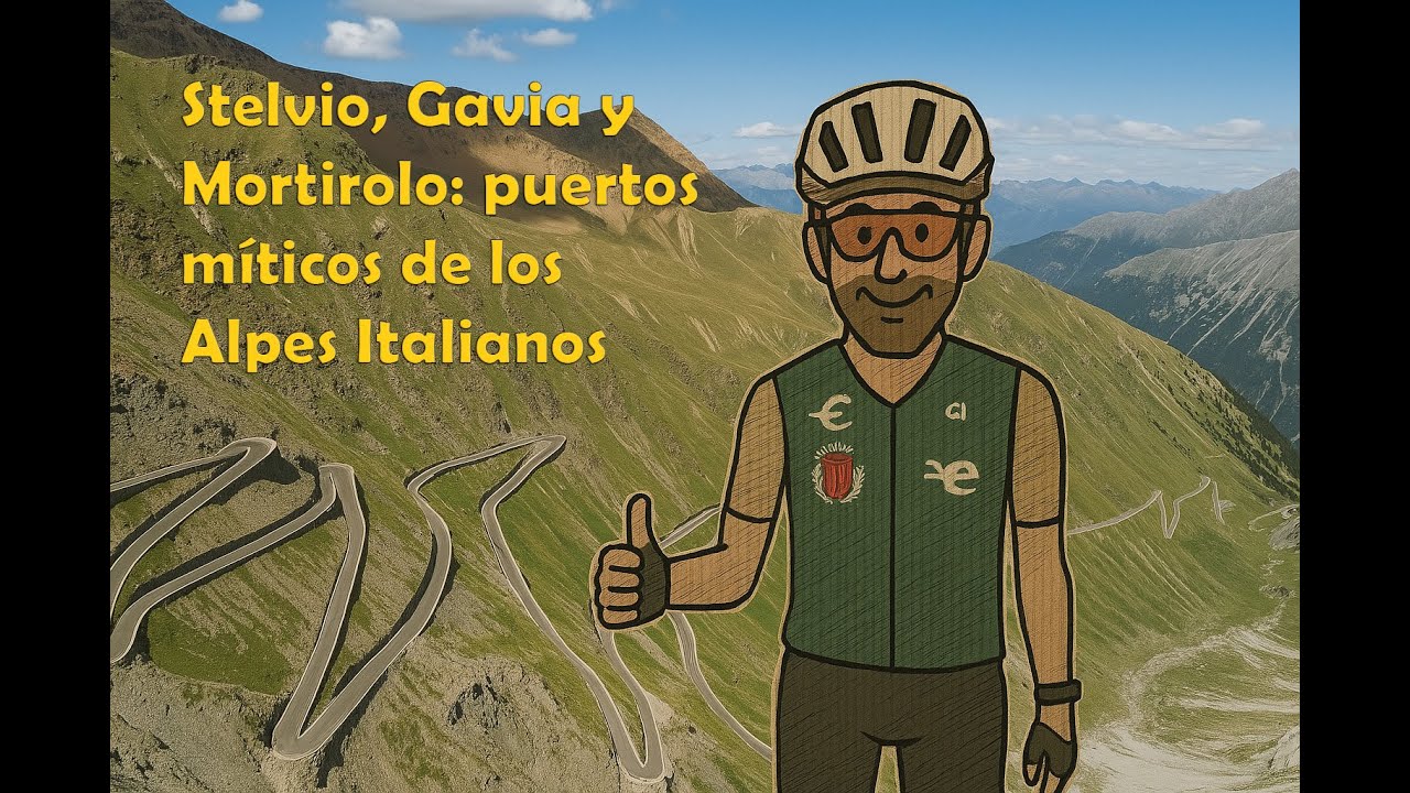 Puertos míticos de los Alpes italianos: Stelvio, Gavia y Mortirolo