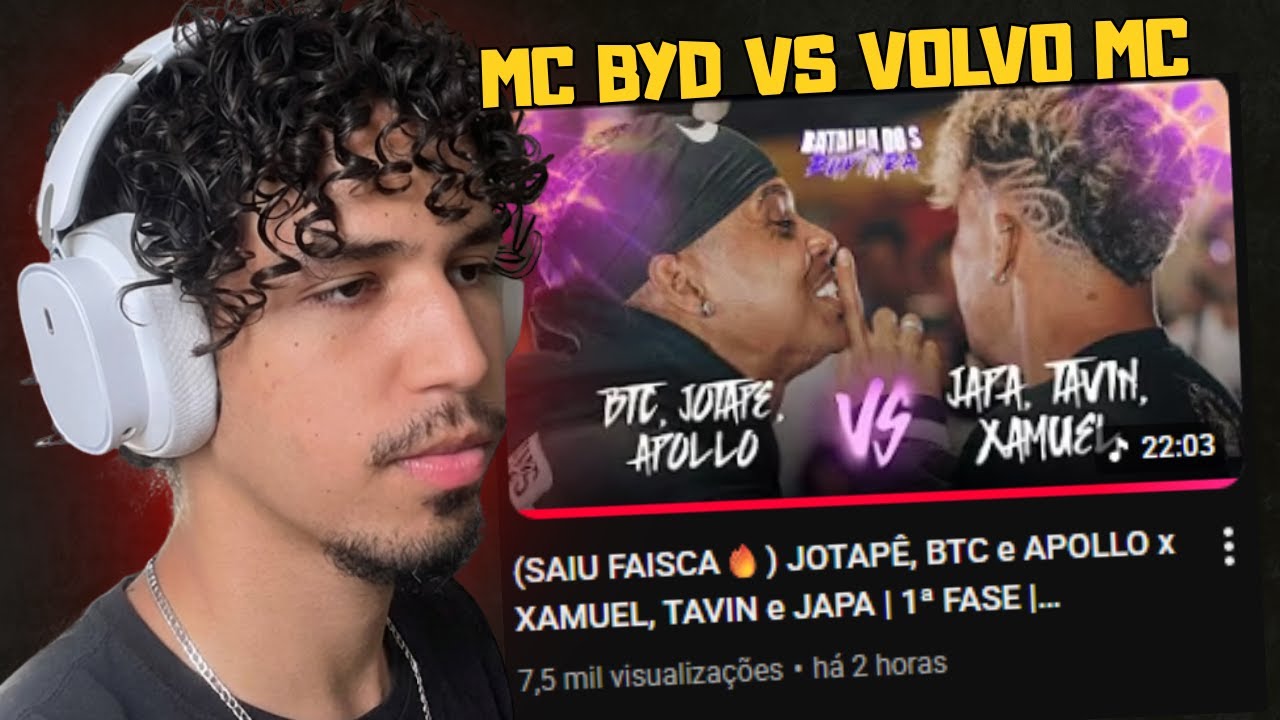 (SAIU FAISCA🔥) JOTAPÊ, BTC e APOLLO x XAMUEL, TAVIN e JAPA | 1ª FASE | BATALHA DO S  - JottaD REACT