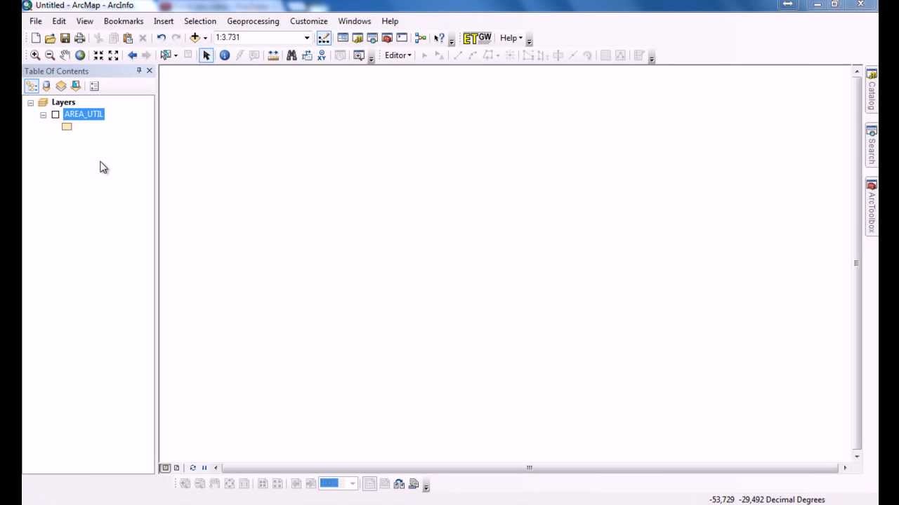 ArcGIS - Converter Shapefile para KML e Visualizar no Google Earth