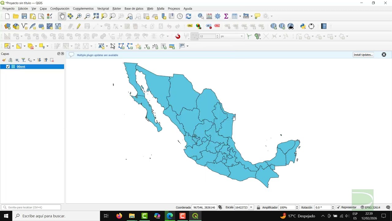 Cargar Archivos Shape de Inegi a Qgis.