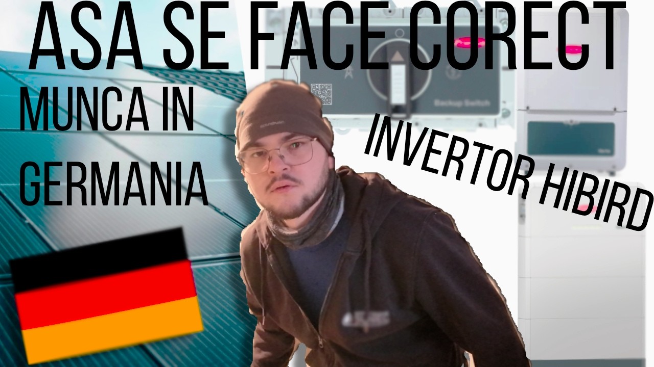 Instalație electrică la standarde nemțești: Tot ce am făcut azi