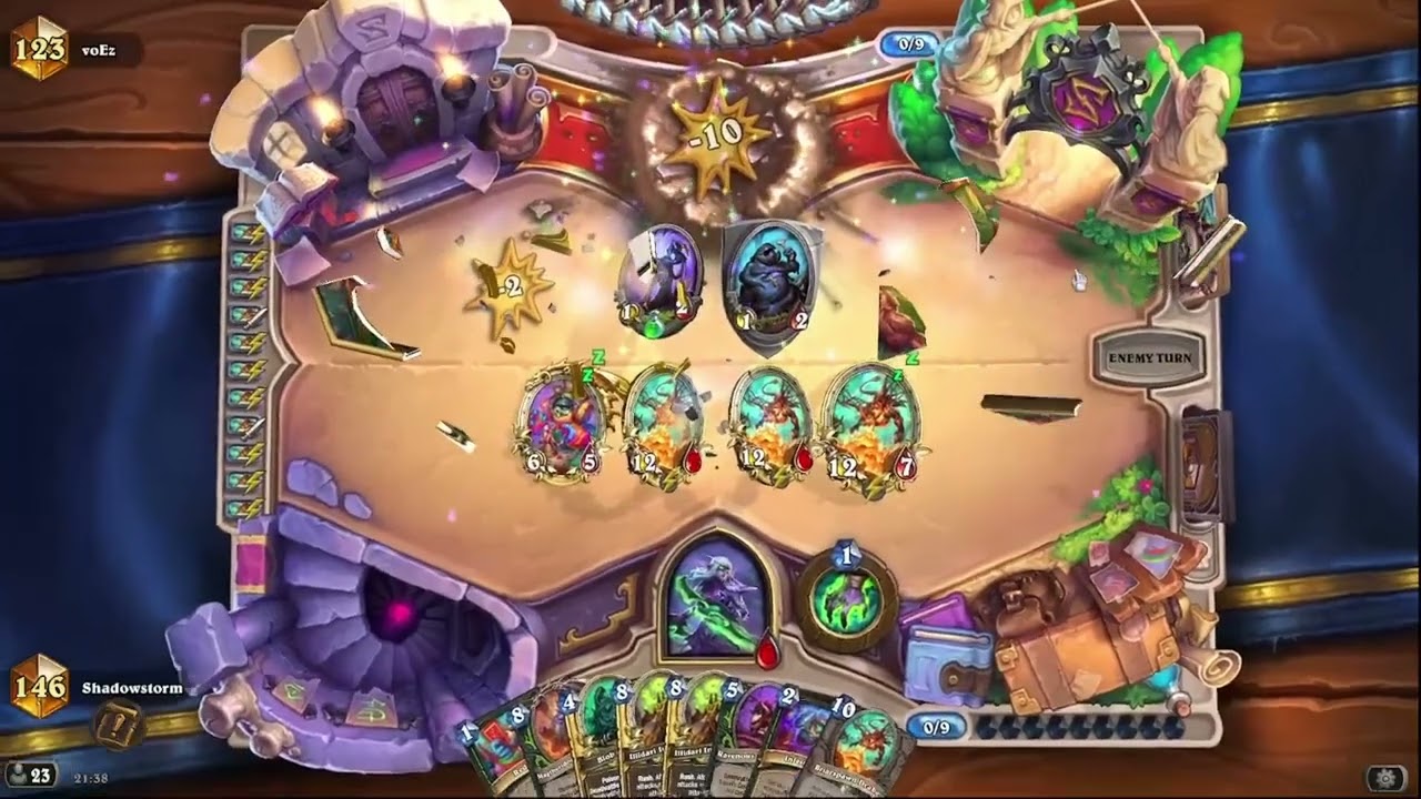 Hearthstone Echoes of the Infinite Ravenous Cliff Dive Demon Hunter: Searching for Colifero
