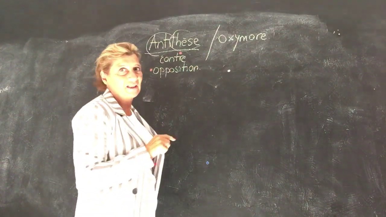 Antithèse /Oxymore -  Figure  de style - @momaschool Bac français 2024 Astuce !