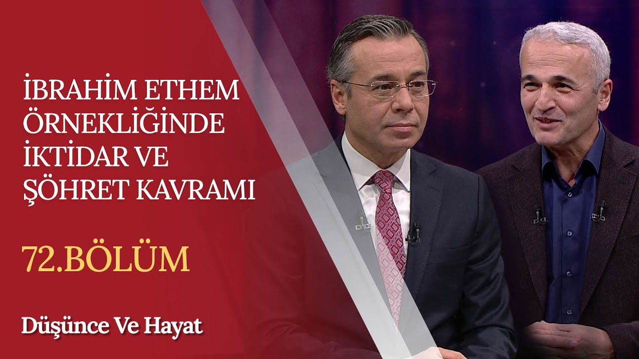 İbrahim Ethem Örnekliğinde İktidar ve Şöhret Kavramı | Düşünce ve Hayat (72. Bölüm)