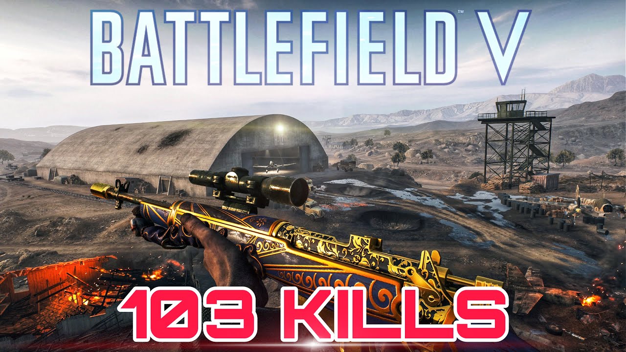 Battlefield V 103 Kills Jungle Carbine Aerodrome Conquest