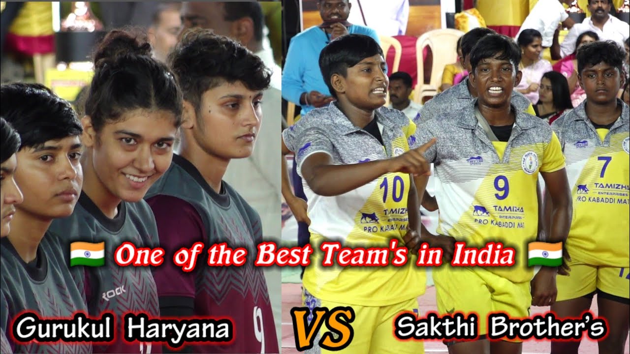 SF - Sakthi Brothers Anthiyur VS Gurukal Haryana - Thisayanvilai All india Kabaddi match- VINO MEDIA