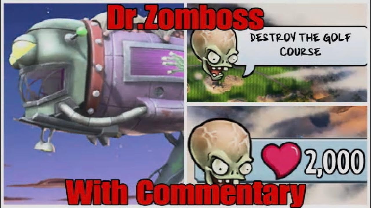 Plants vs Zombies Garden Warfare, Dr.Zomboss, Boss mode, Cactus Canyon