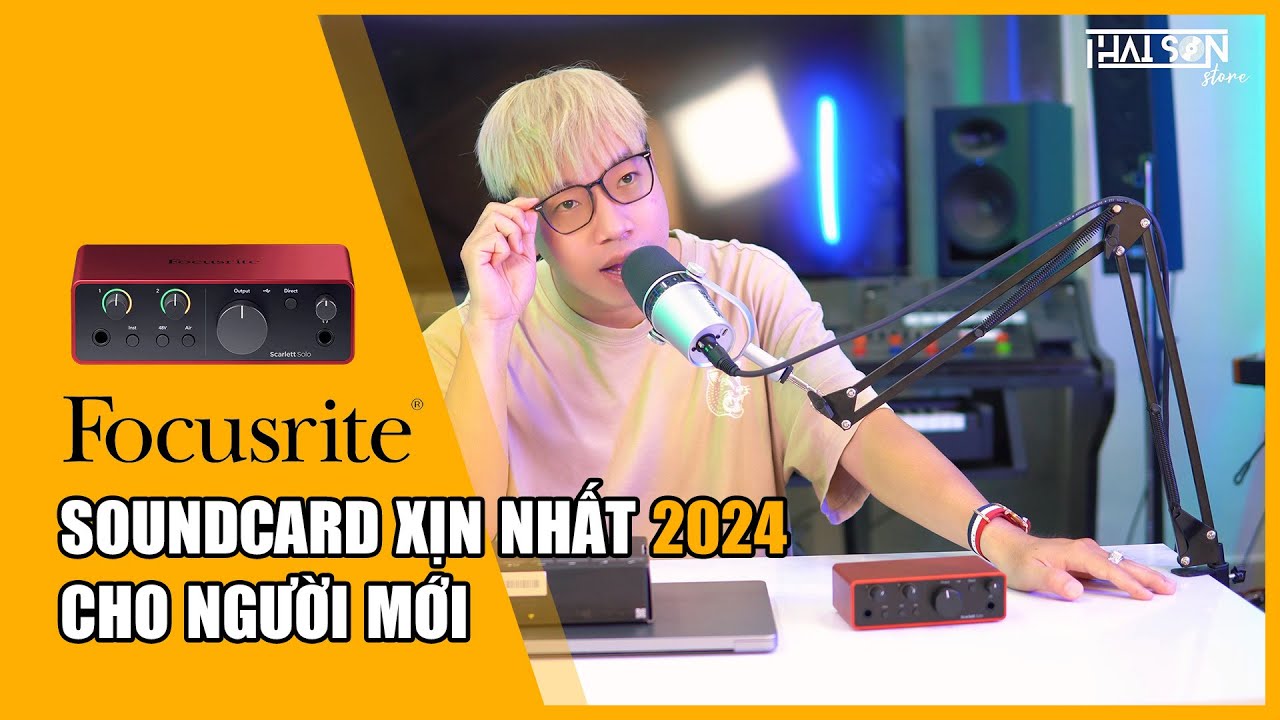 Review Focusrite Scarlett Solo gen 4 | SOUNDCARD XỊN NHẤT CHO NGƯỜI MỚI BẮT ĐẦU 2024