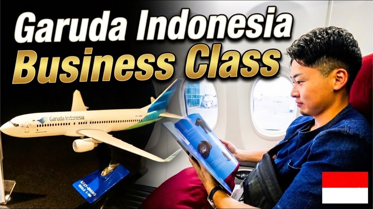 ガルーダ・インドネシア航空のビジネスクラスに乗ってみた【国内線】Garuda Indonesia Business Class: Domestic Flight Experience