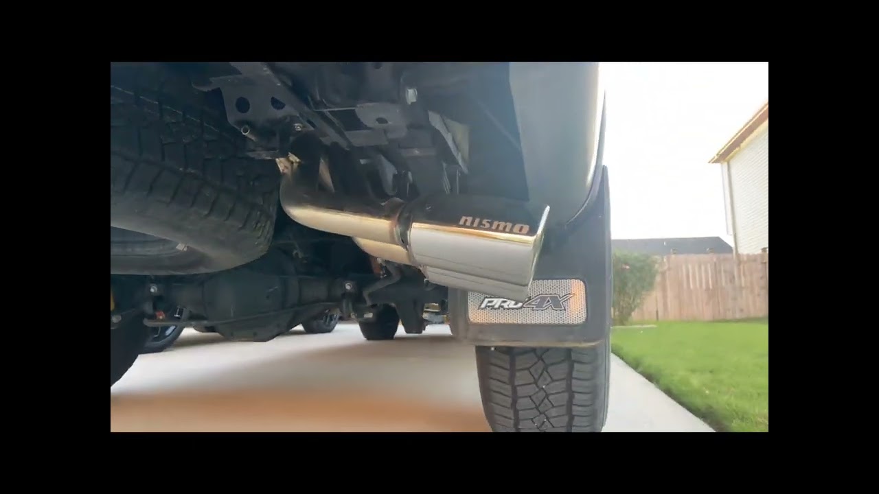 2021 Nissan Titan + NISMO Exhaust