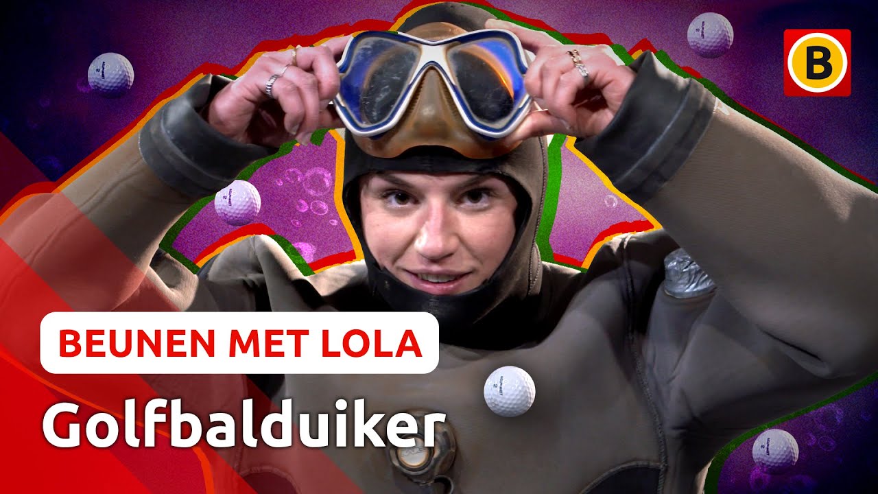 HOE wordt je GOLFBALDUIKER?! 🤿 | Beunen met Lola