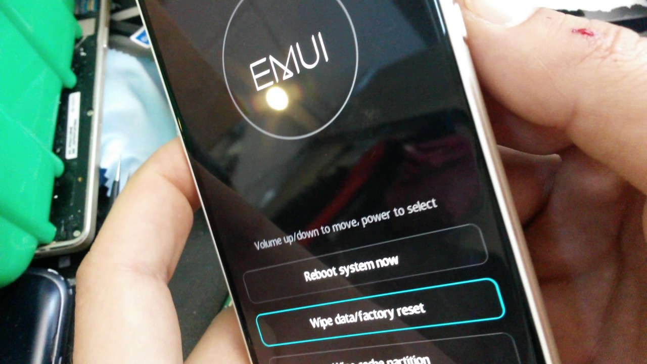 Huawei EVA L09 P9 hard reset tutorial