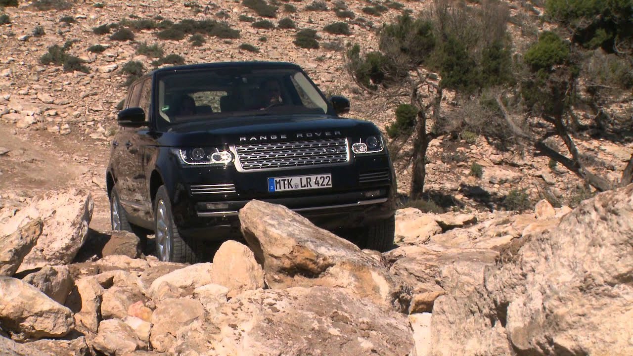2013 Range Rover Roadtest / Driven over Rock Crawl