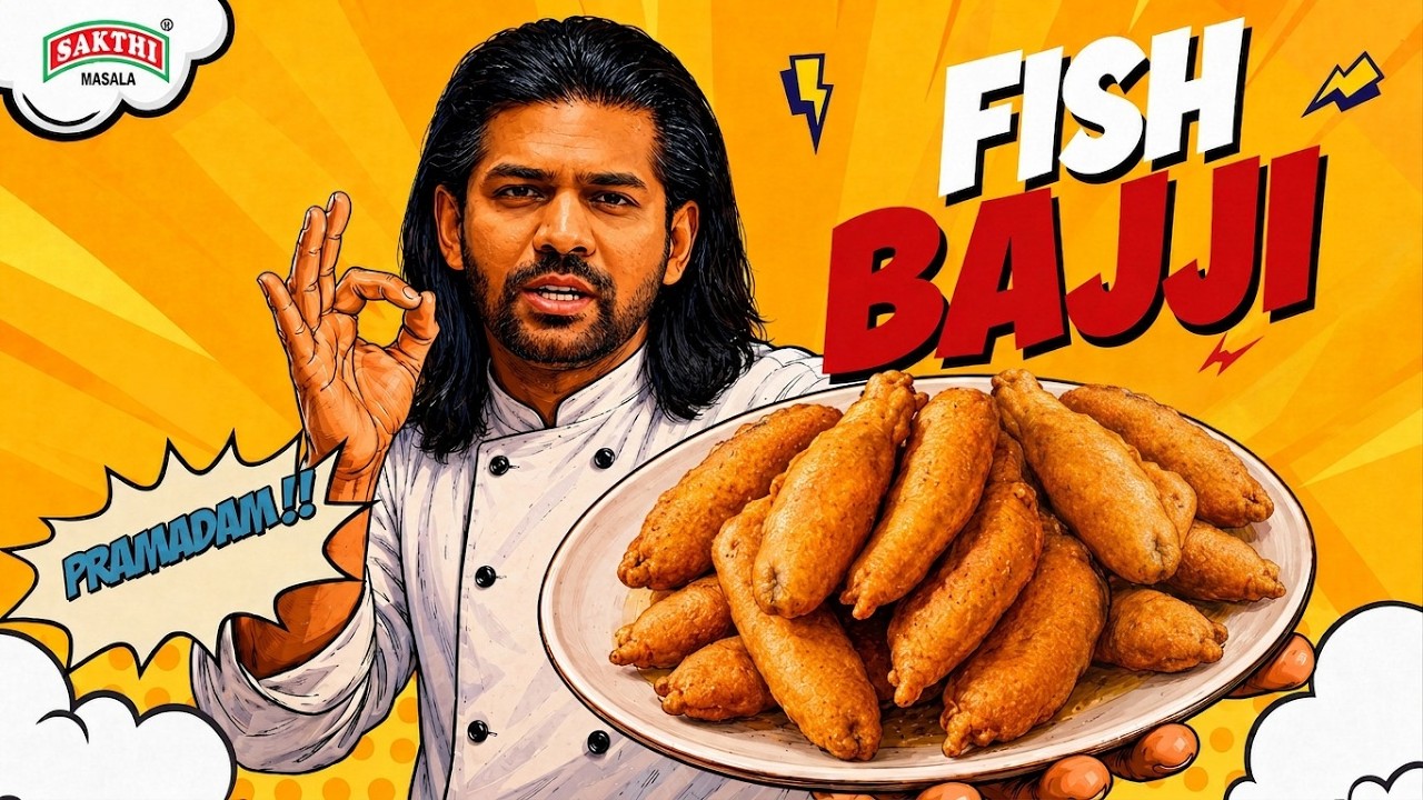 Crispy outside, juicy inside. The perfect Fish Bajji starts with the perfect blend.🥰