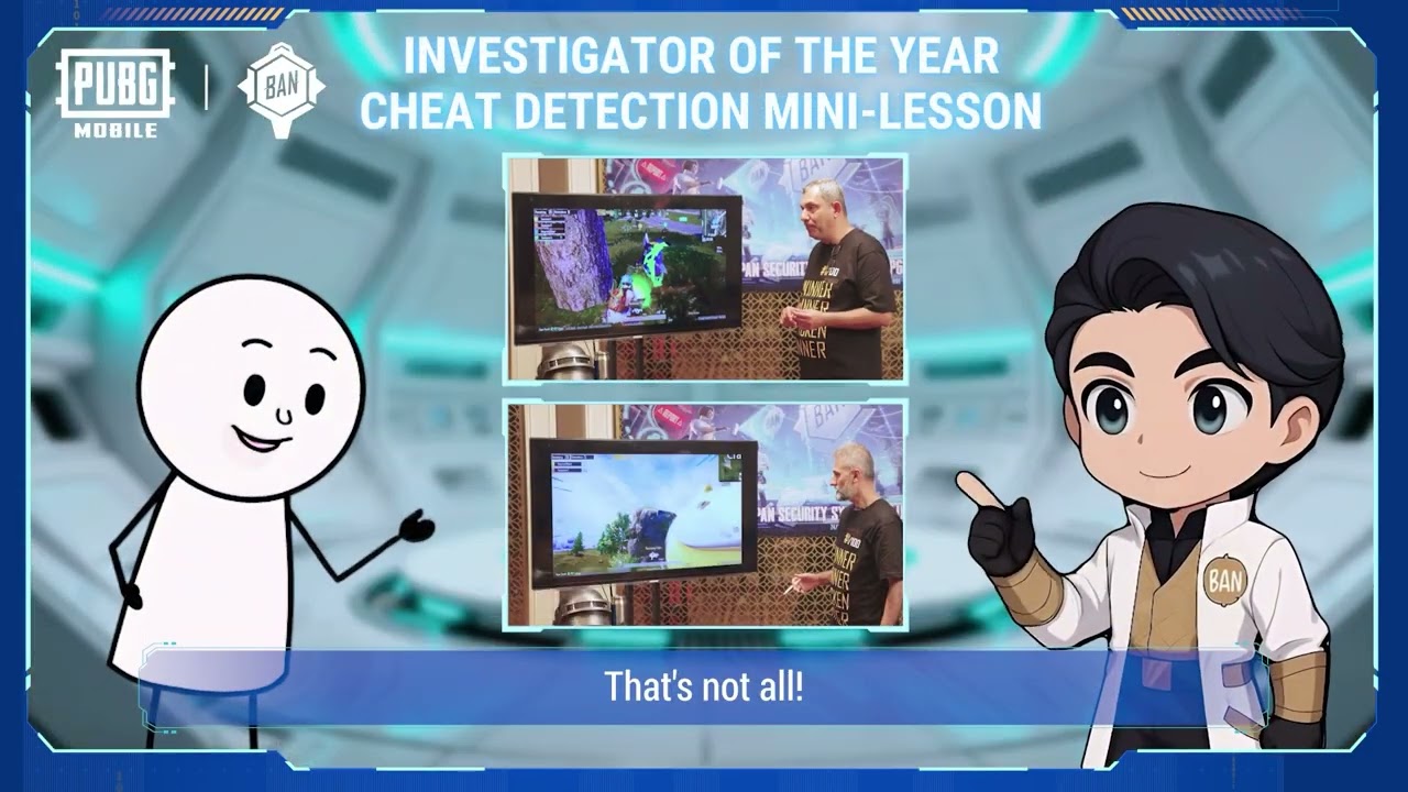 PUBG MOBILE | Cheating Behavior Identification Video