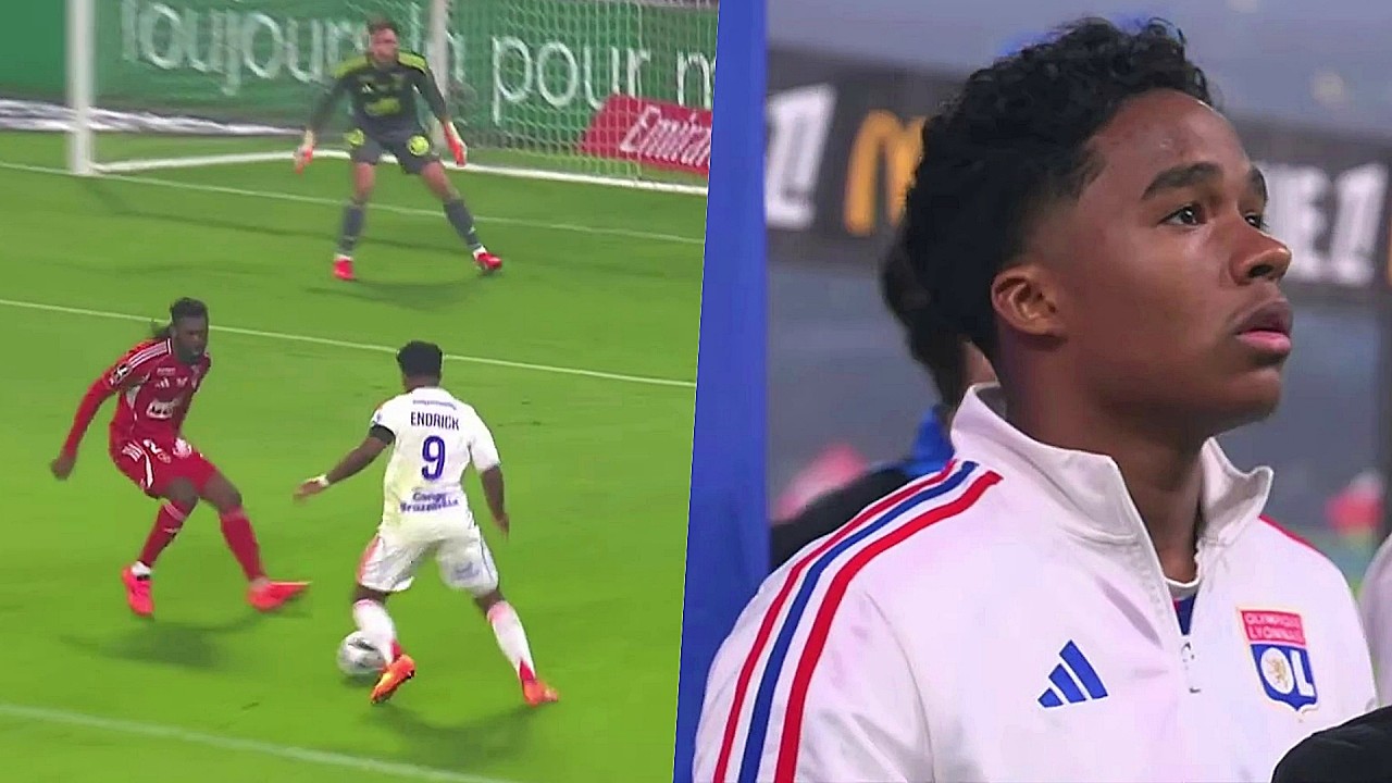 ENDRICK vs Brest (18/01/2026) | SKILLS