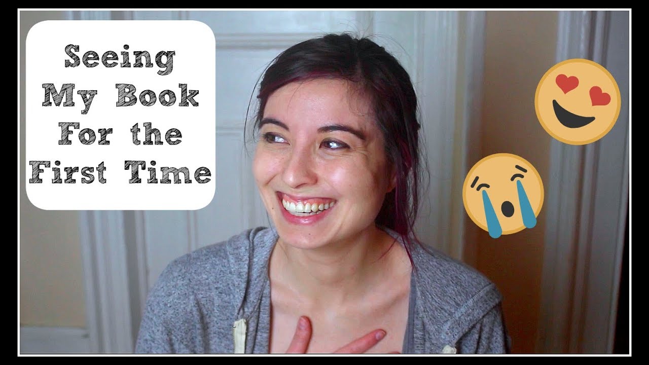 Seeing My Book for the First Time!