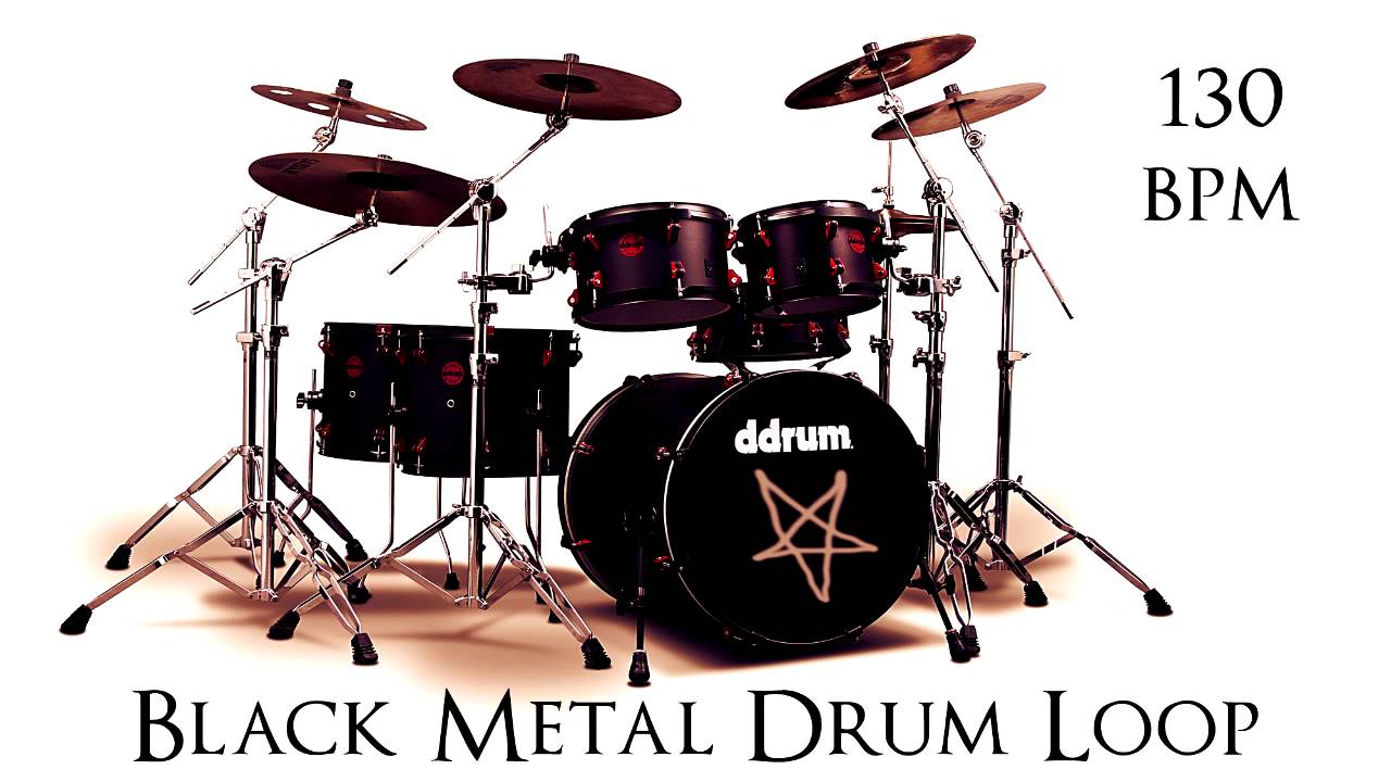Black Metal Drum Loop 130 bpm