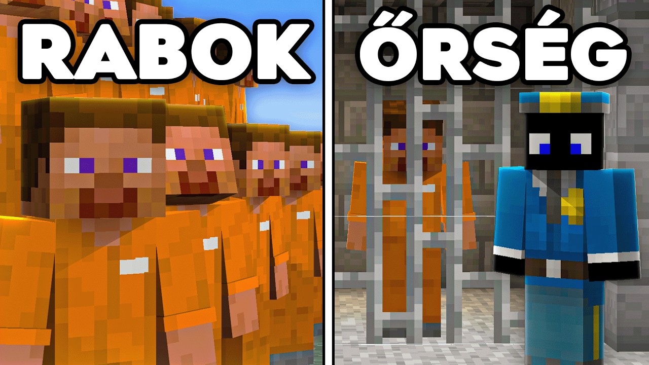 Bezártam 100 Játékost Egy Minecraft Börtönbe