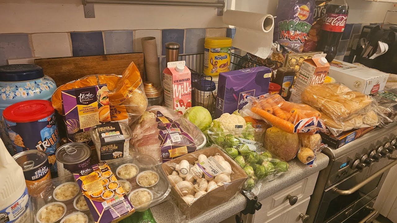 SAINSBURYS CHRISTMAS FOOD SHOP 2024