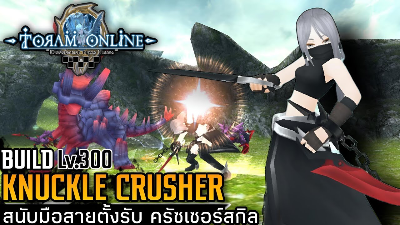 Toram Online - BUILD KNUCKLE Lv.300 สนับมือสาย ครัซเซอร์สกิล