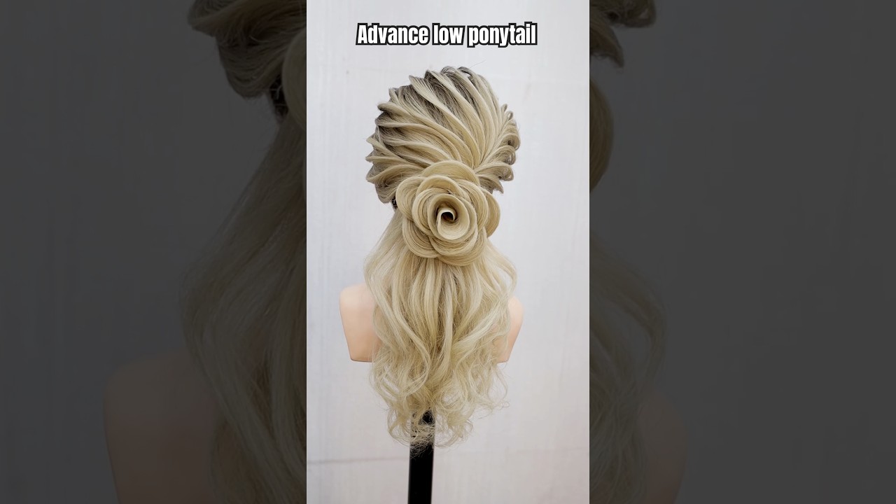 Advance Low Ponytail By Pylptel Hairstylist 