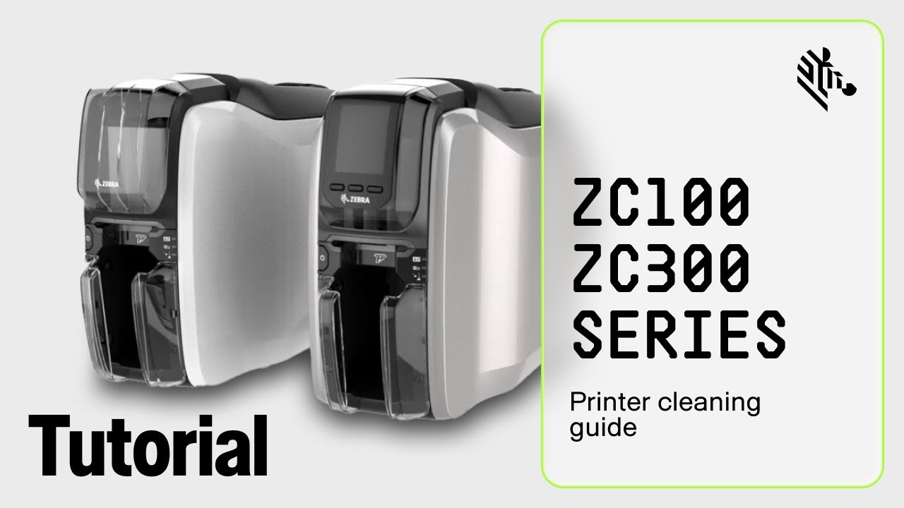 Zebra ZC100/300 Series | Руководство по чистке принтеров | Zebra