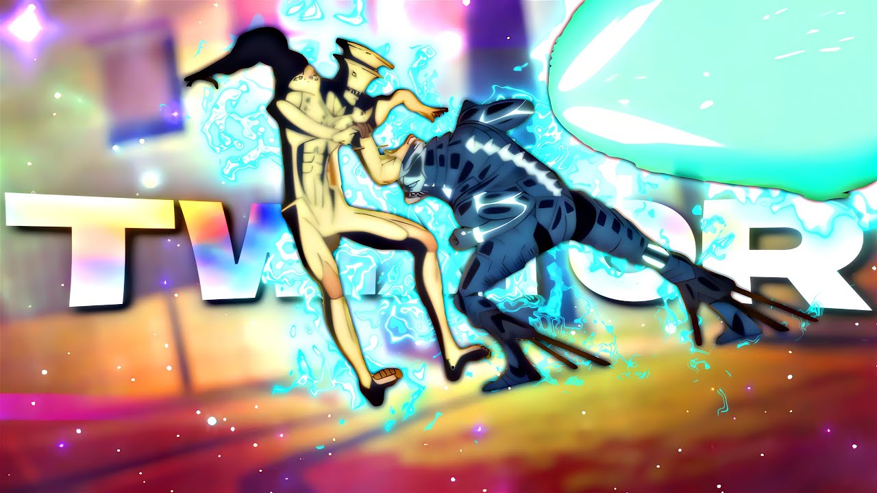 Kafka vs Kaiju No. 9 (Kaiju No. 8 Episode 7) Twixtor Clips 4K + CC
