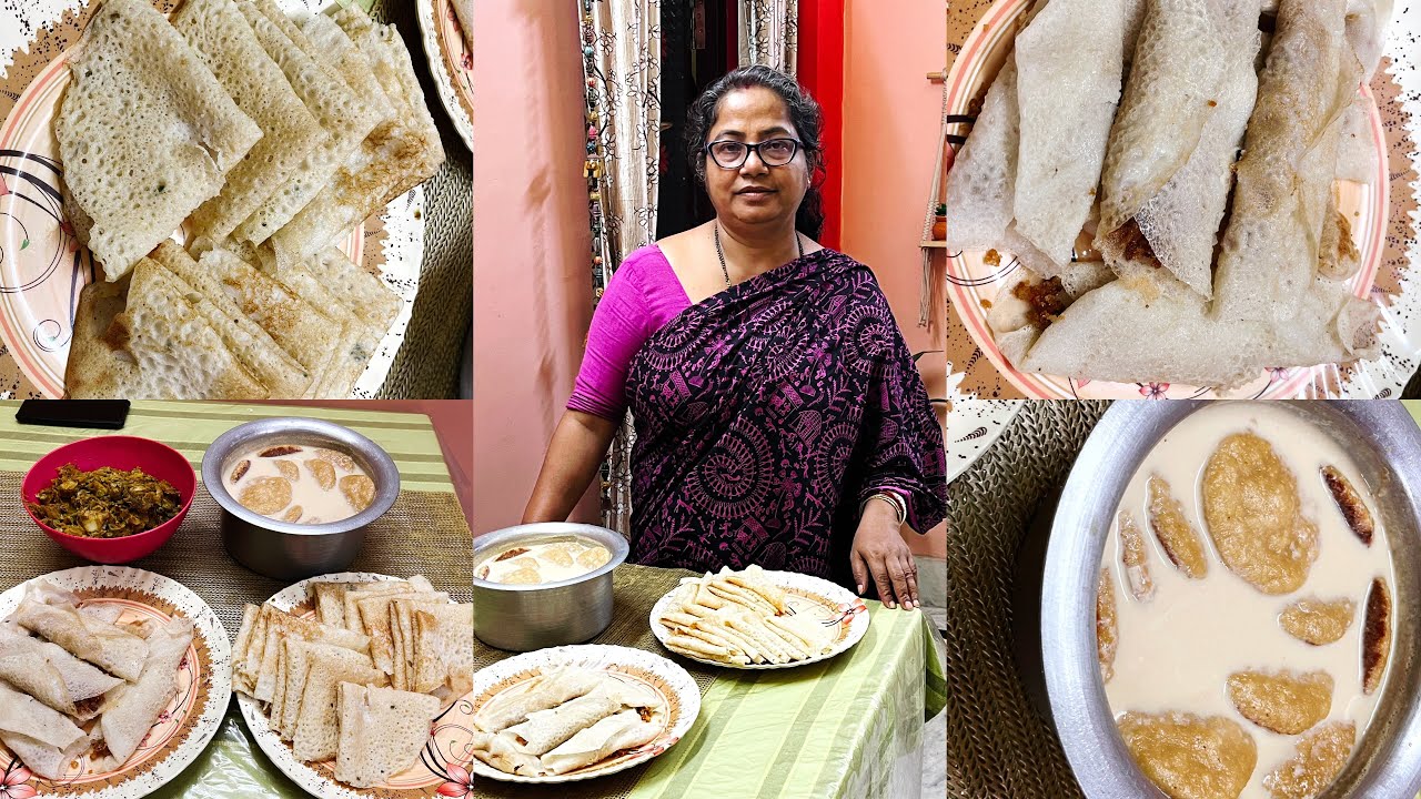 পৌষ সংক্রান্তি তে তৈরি করলাম অনেক ধরনের পিঠে /সরুচাকলি রেসিপি @GhareBaire1 