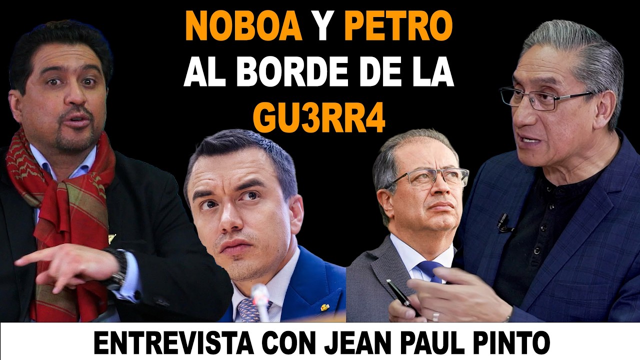 Petro acusa a Ecuador de bombardear Colombia: ¿crisis regional? | con Jean Paul Pinto