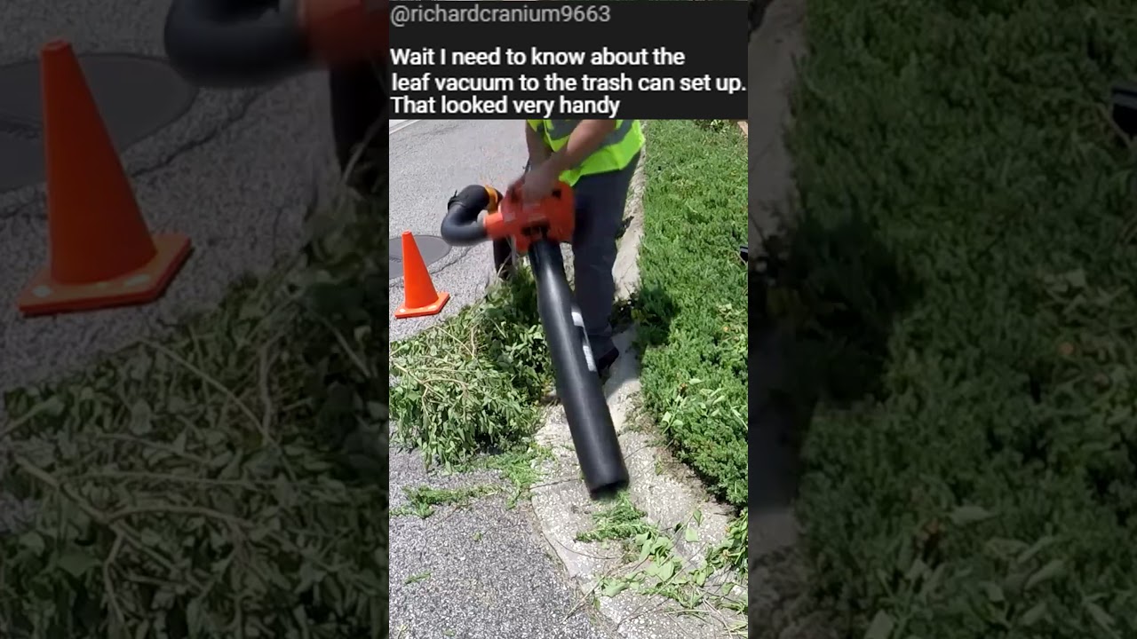 They HAD to know HOW I did it! (DIY Leaf Vacuum)