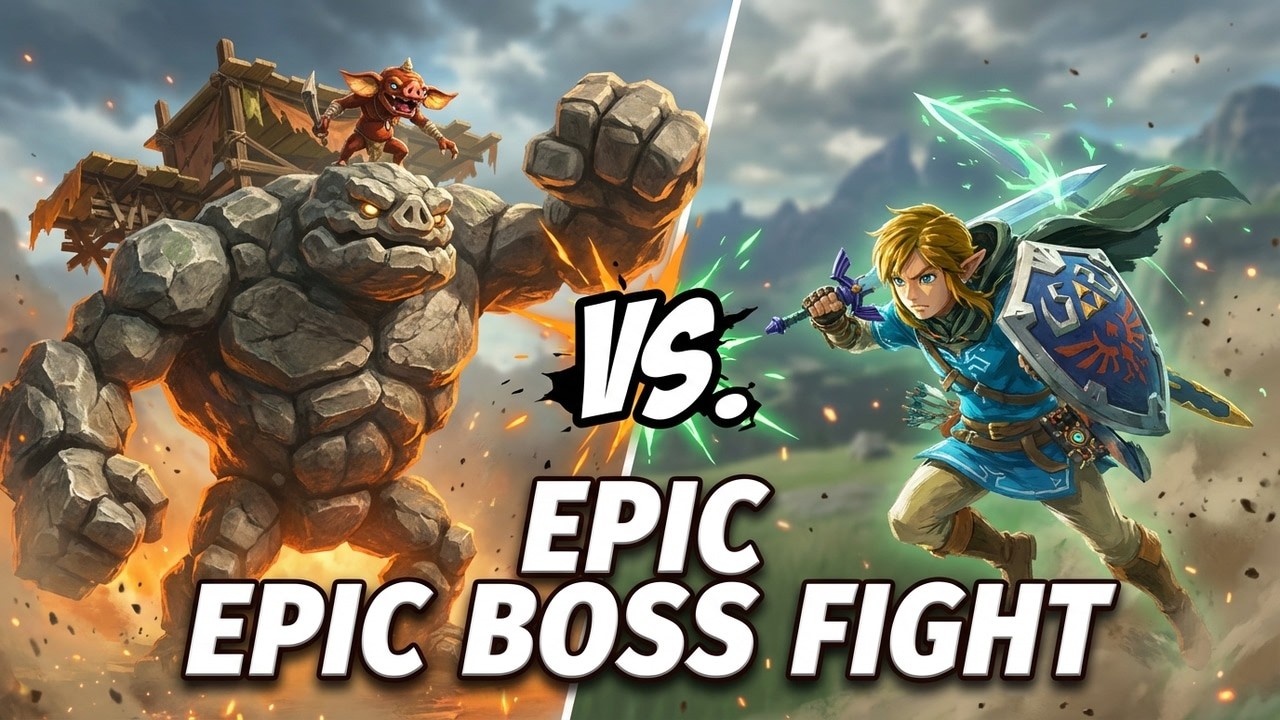 Talus Boss Fight | Tears of the Kingdom
