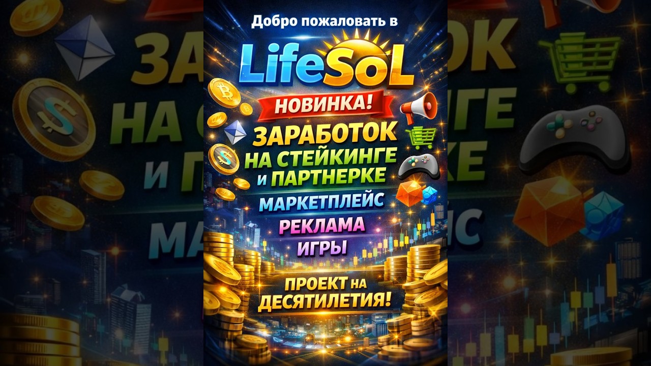 #LifeSol ! ИНВЕСТИЦИЯ 10 000 БАКСОВ!!!