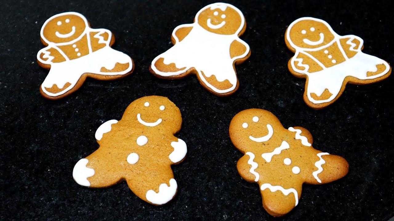 COMO FAZER BISCOITO DE GENGIBRE | GINGERBREAD | RECEITA NATALINA