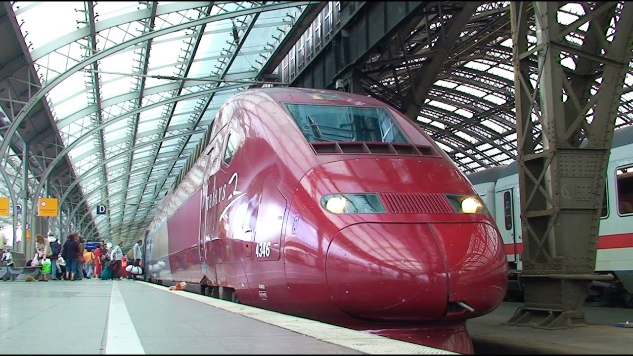 タリスPBKA 車窓 ケルン中央駅〜パリ北駅 Talis PBKA train window view