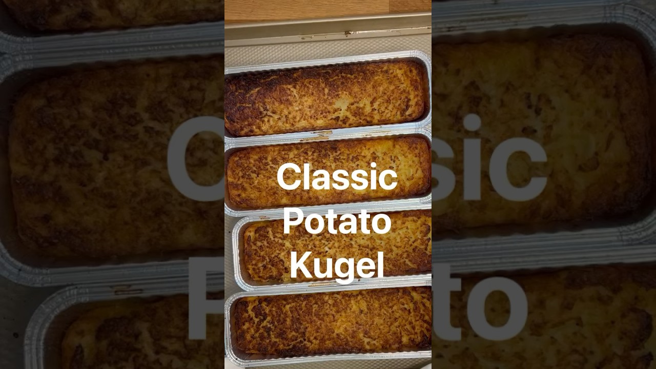 Classic Potato Kugel #kosher #traditional #jewishfood #potato #kugel #recipe #shabbat #מתכון #שבת