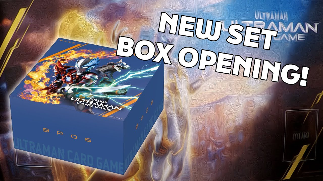 Ultra Pulls! Ultraman BP06 Booster Box Opening