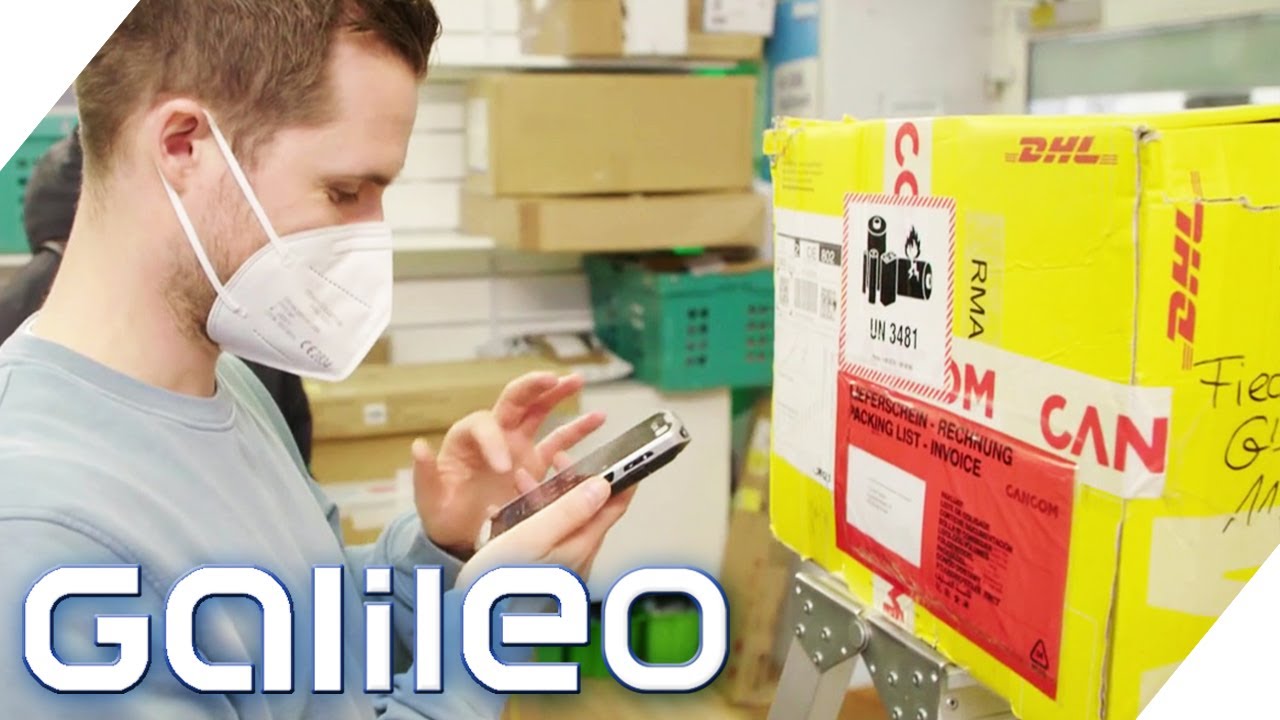 Schuften im Paketshop: So wird die Paketflut gemanagt! | Galileo | ProSieben