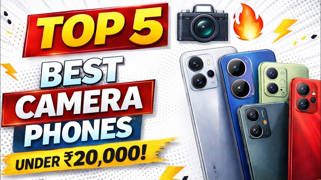 2026 Best Camera Smartphones Under 20K! DSLR Quality? 😱📱