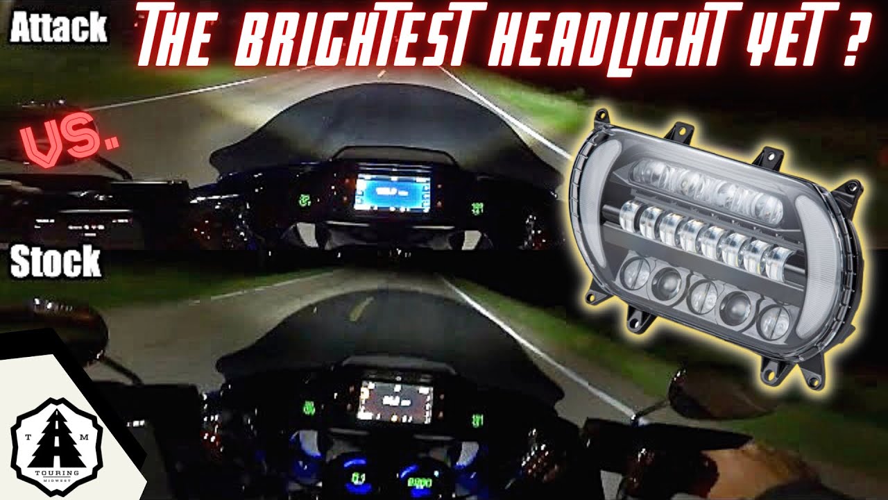 ATTACK Headlamp for Road Glides 2015+